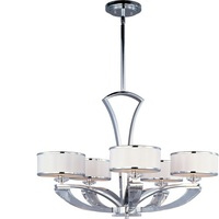  Metro Mid Sized Chandelier Chandelier - Polished Chrome