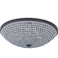  Glimmer Flush Mount Ceiling Light - Bronze