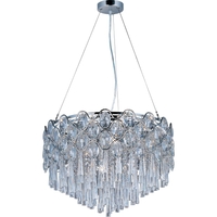  Jewel Entrance / Foyer Pendant Light - Polished Chrome