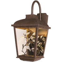  Arbor Entrance Outdoor Wall Light - Adobe / Stainless Steel