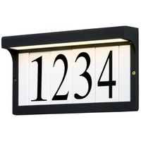  Address Light Address Number Door Accessory - Black