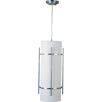  Luna LED Hanging Hanging Lantern - Brushed Metal