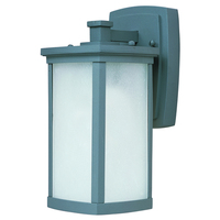  Terace LED Entrance Outdoor Wall Light - Platinum