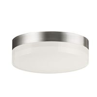 Illuminaire Flush Mount Ceiling Light - Satin Nickel