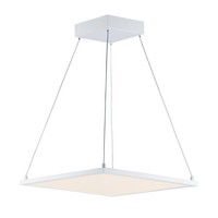  Wafer Linear Pendant Pendant Light - White