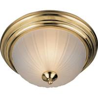  Flush Mount Ceiling Light - Polished Brass