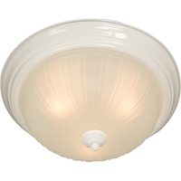  Essentials Flush Mount Ceiling Light - White