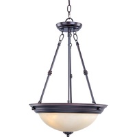  Maxim Up Light Pendant Light - Oil Rubbed Bronze / Wilshire