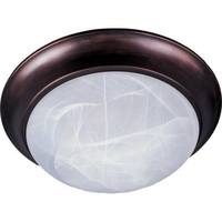  Flush Mount Ceiling Light - Oil Rubbed Bronze / Marble