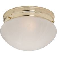  Flush Mount Ceiling Light - Polished Brass