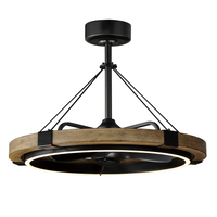  Timber Mid Sized Chandelier Chandelier - Driftwood / Black