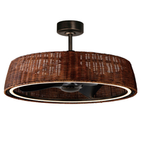  Tulum Flush Mount Ceiling Light - Dark Bronze