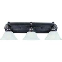  Pacific 3 Bulb Bathroom Lighting - Kentucky Bronze / Marble