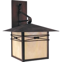  Taliesin Entrance Outdoor Wall Light - Burnished