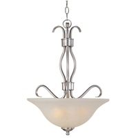  Basix ES Up Light Pendant Light - Satin Nickel