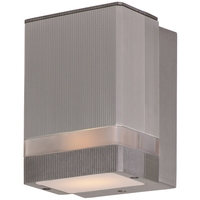  Lightray Entrance Outdoor Wall Light - Brushed Aluminum