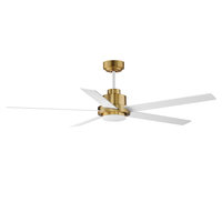  Daisy Oversize Fan (60'' and Larger) Ceiling Fan - Natural Aged Brass