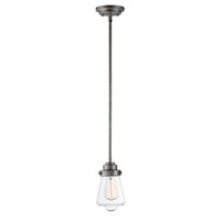  Cape Cod Mini-Pendant Pendant Light - Weathered Zinc