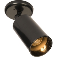  Spots Semi Flush Mount Ceiling Light - Black