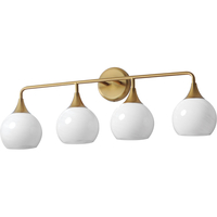 Bathroom Lighting (4 or more bulbs) 31" Width Bathroom Lighting (4 or more bulbs) 31" Width