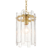  Down Light Pendant Light - Gold Leaf