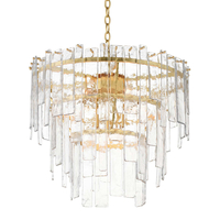  Warren Down Light Pendant Light - Gold Leaf