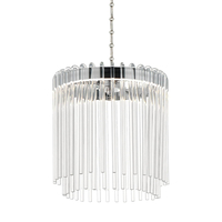  Down Light Pendant Light - Polished Nickel
