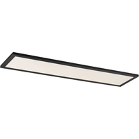  Flush Mount Ceiling Light - White / Black