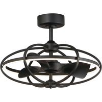  Small Fans (up to 38'') Ceiling Fan - Black