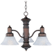 Maxim M20326MRSN Satin Nickel Mini Chandelier