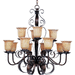 Maxim M20614VAOI Oil Rubbed Bronze Large Foyer Chandelier