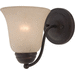 Maxim M2120WSOI Oil Rubbed Bronze / Wilshire 1 Bulb Wall Sconce