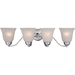 Maxim M2123ICPC Polished Chrome 4 or more Bulb Bathroom Light