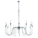 Maxim M22406PN Polished Nickel Large Foyer Chandelier