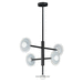 Maxim M24765FTSWBK Black Multi Light Pendant