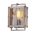 Maxim M25269BWWZ Barn Wood / Weathered Zinc 1 Bulb Wall Sconce