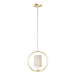Maxim M25292OFNAB Natural Aged Brass 1 Bulb Wall Sconce