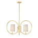 Maxim M25293OFNAB Natural Aged Brass Mid Sized Chandelier