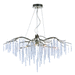 Maxim M26286ICSG Silver Gold Large Foyer Chandelier