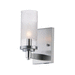 Maxim M26321CLFTSN Satin Nickel 1 Bulb Wall Sconce