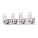 Maxim M26324CLFTSN Satin Nickel Multi Bulb Wall Sconce