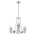 Maxim M26325CLFTSN Satin Nickel Mini Chandelier