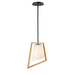 Maxim M26351SWGLDBK Gold / Black Down Light Pendant