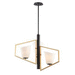 Maxim M26353SWGLDBK Gold / Black Up Light Pendant