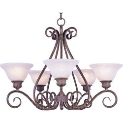 M2655MRKB Pacific Mid Sized Chandelier Chandelier - Kentucky Bronze / Marble