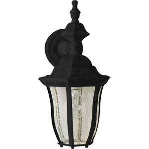 M1011BK Madrona Entrance Outdoor Wall Light - Black