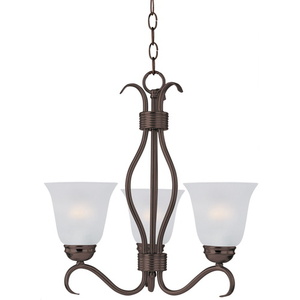 M10123FTOI Basix Mini Chandelier - Oil Rubbed Bronze