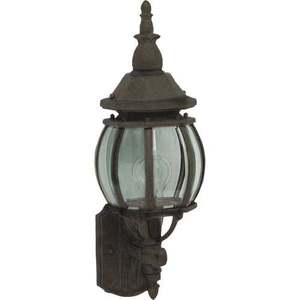 M1032RP Crown Hill Entrance Outdoor Wall Light - Rust Patina