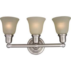 M11088SVSN Bel Air 3 Bulb Bathroom Lighting - Satin Nickel