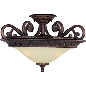 M11241SVOI Symphony Semi Flush Mount Ceiling Light - Oil Rubbed Bronze